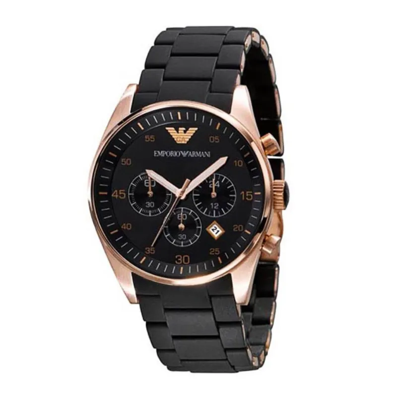 Emporio Armani Tazio AR5905 Heren Horloge 43mm 5 ATM sold by Watch2Day
