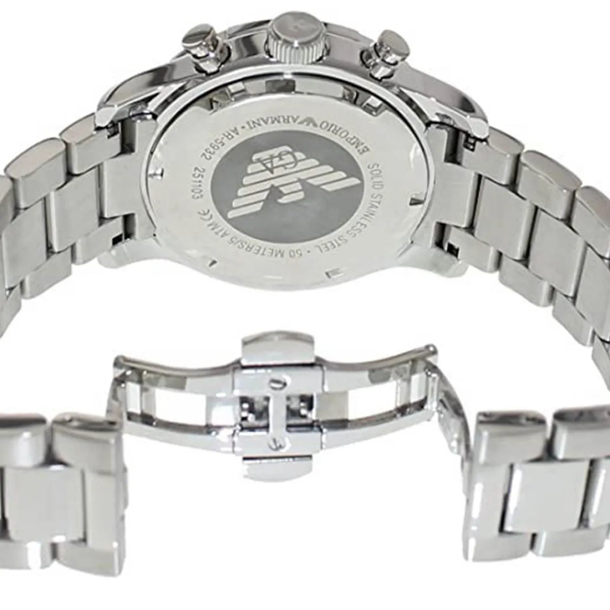 Emporio Armani AR5932 Heren Horloge 45mm 5ATM sold by Watch2Day product image thumbnail 4