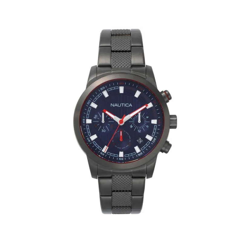 Nautica NAPTYR005 Heren Horloge 44 mm made by Watch2Day