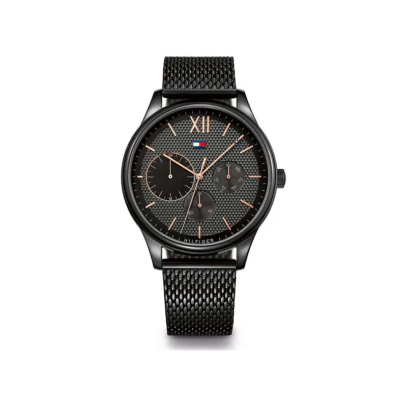 Tommy Hilfiger Damon TH1791420 Heren Horloge 44mm 3ATM made by Watch2Day