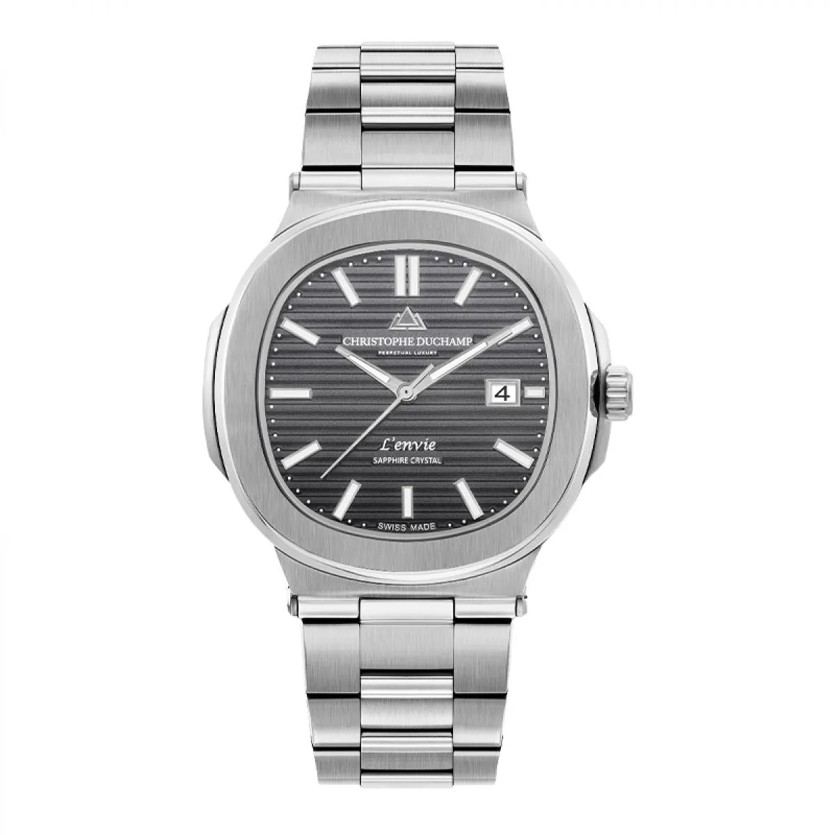 Christophe Duchamp L'envie CD7801-03 Heren Horloge 46mm 5 ATM sold by Watch2Day