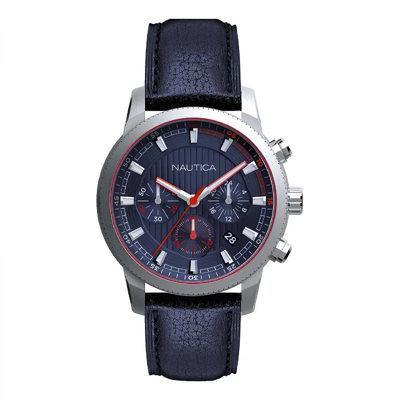 Nautica NAPTYR002 Heren Horloge 44 mm made by Watch2Day