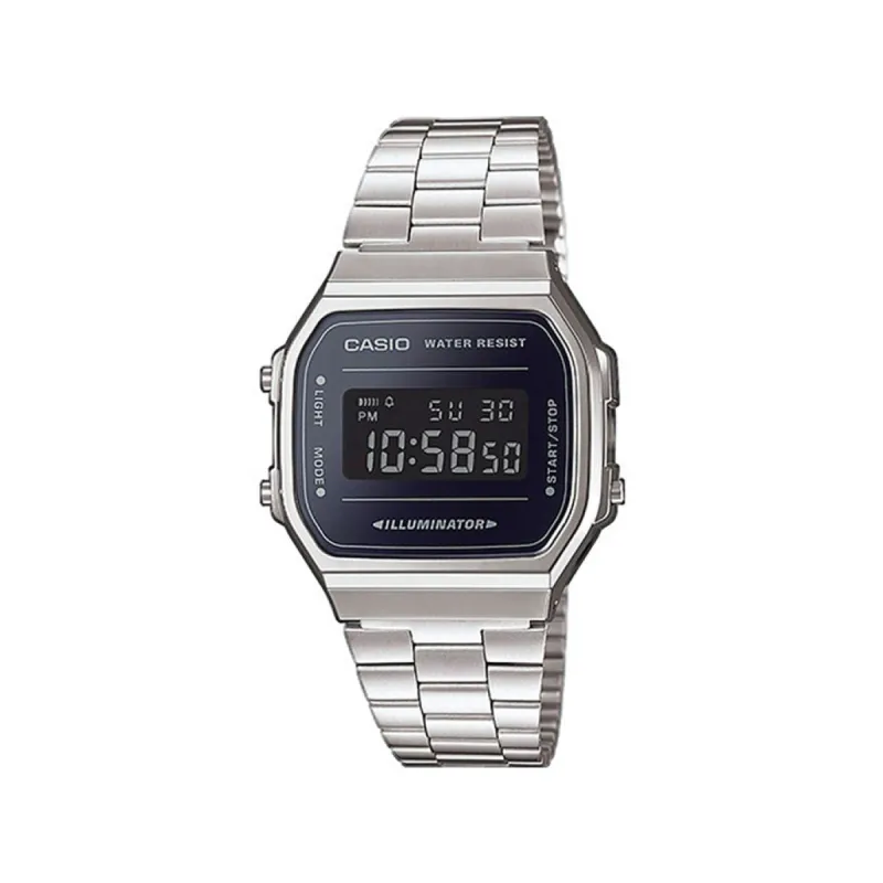 Casio Retro Vintage A168WEM-1EF Unisex Horloge 34mm 3 ATM sold by Watch2Day