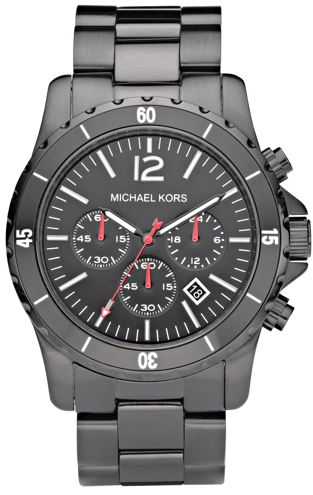 Michael kors MK8161 Heren Horloge 45mm 10 ATM sold by Watch2Day