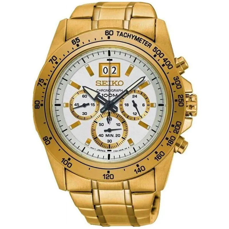 Seiko SPC244P1 Heren Horloge 43mm 10ATM sold by Watch2Day