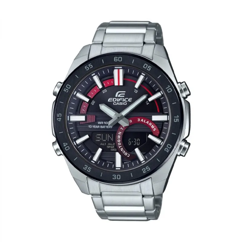 Casio Edifice ERA-120DB-1AVEF Heren Horloge 44mm WR 100mt made by Watch2Day
