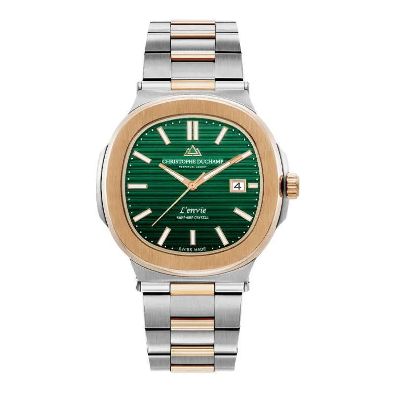 Christophe Duchamp L'envie CD7801-06 Heren Horloge 46mm 5 ATM sold by Watch2Day