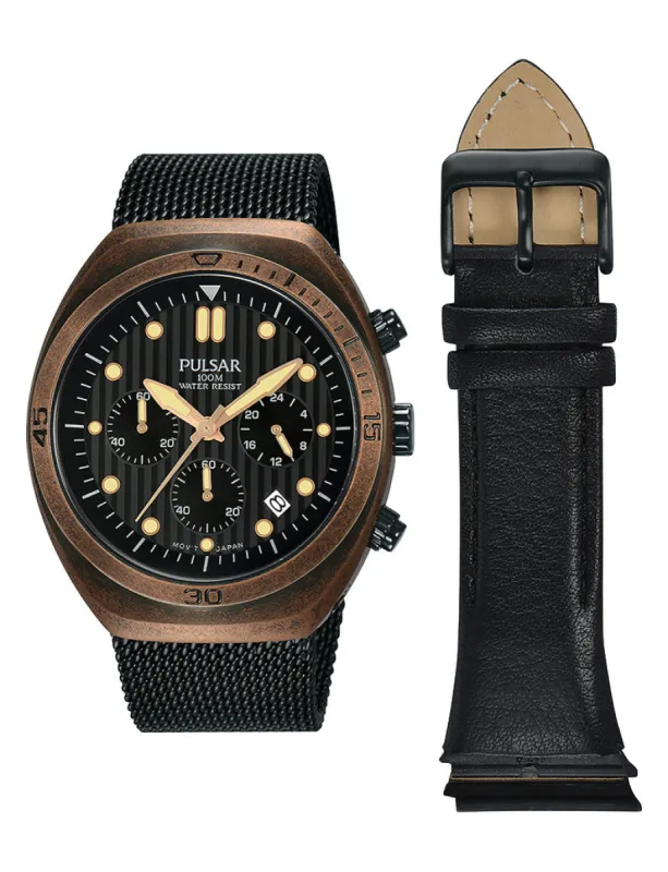 Pulsar PT3984X2 Heren Horloge 42mm 10ATM sold by Watch2Day