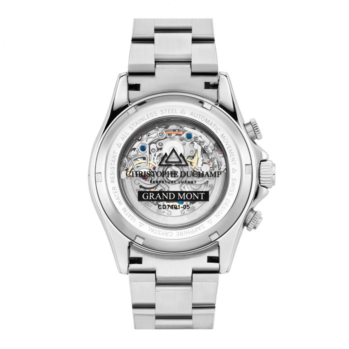 Christophe Duchamp Automatic Grand Mont Heren Horloge 46mm CD7401-5 sold by Watch2Day product image thumbnail 2