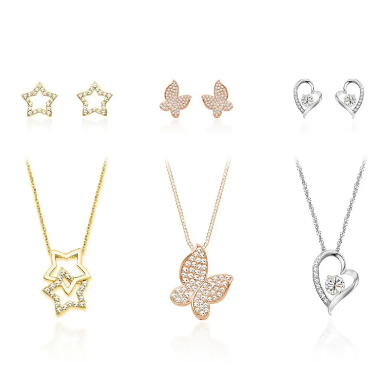 Pierre Cardin Jewellery Set PXX0223 Oorbellen Ketting sold by Watch2Day