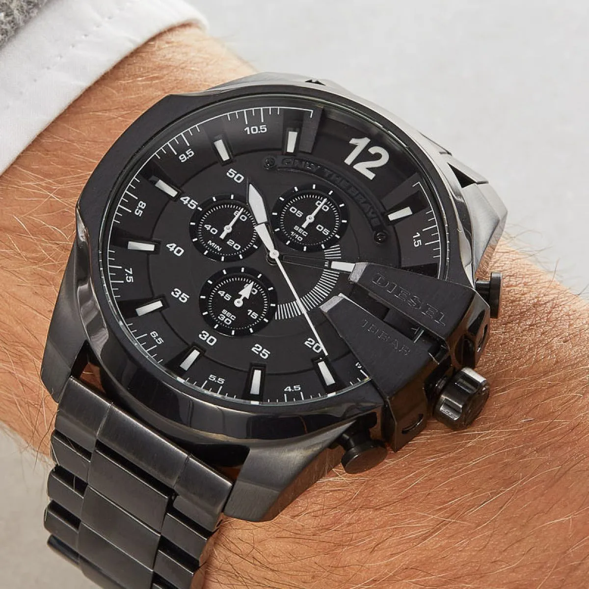Diesel Mega Chief DZ4283 Heren Horloge 52mm 10 ATM sold by Watch2Day product image thumbnail 4