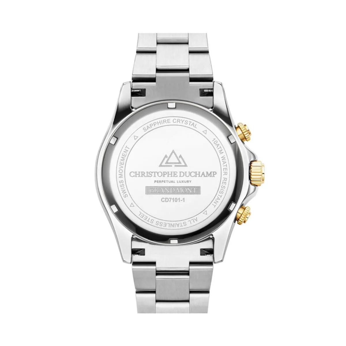 Christophe Duchamp Grand Mont CD7101-10 Heren Horloge 42mm 10 ATM sold by Watch2Day product image thumbnail 3