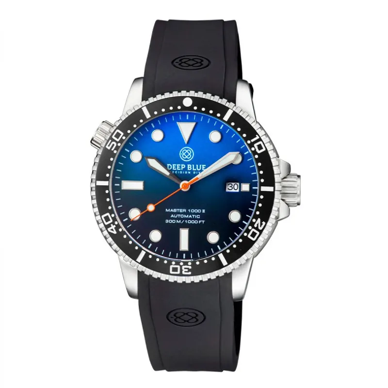 Deep Blue Master 1000 II MSTR442GRADIENT Heren Horloge 44MM 30 ATM sold by Watch2Day
