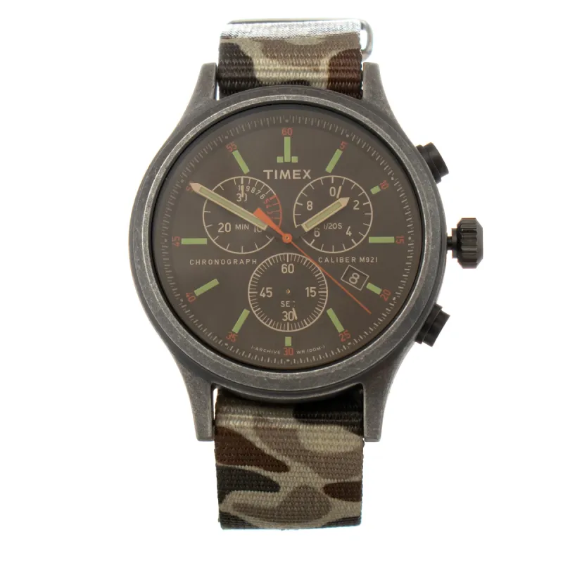 Timex TW2V09600LG Heren Horloge 43mm 5ATM sold by Watch2Day