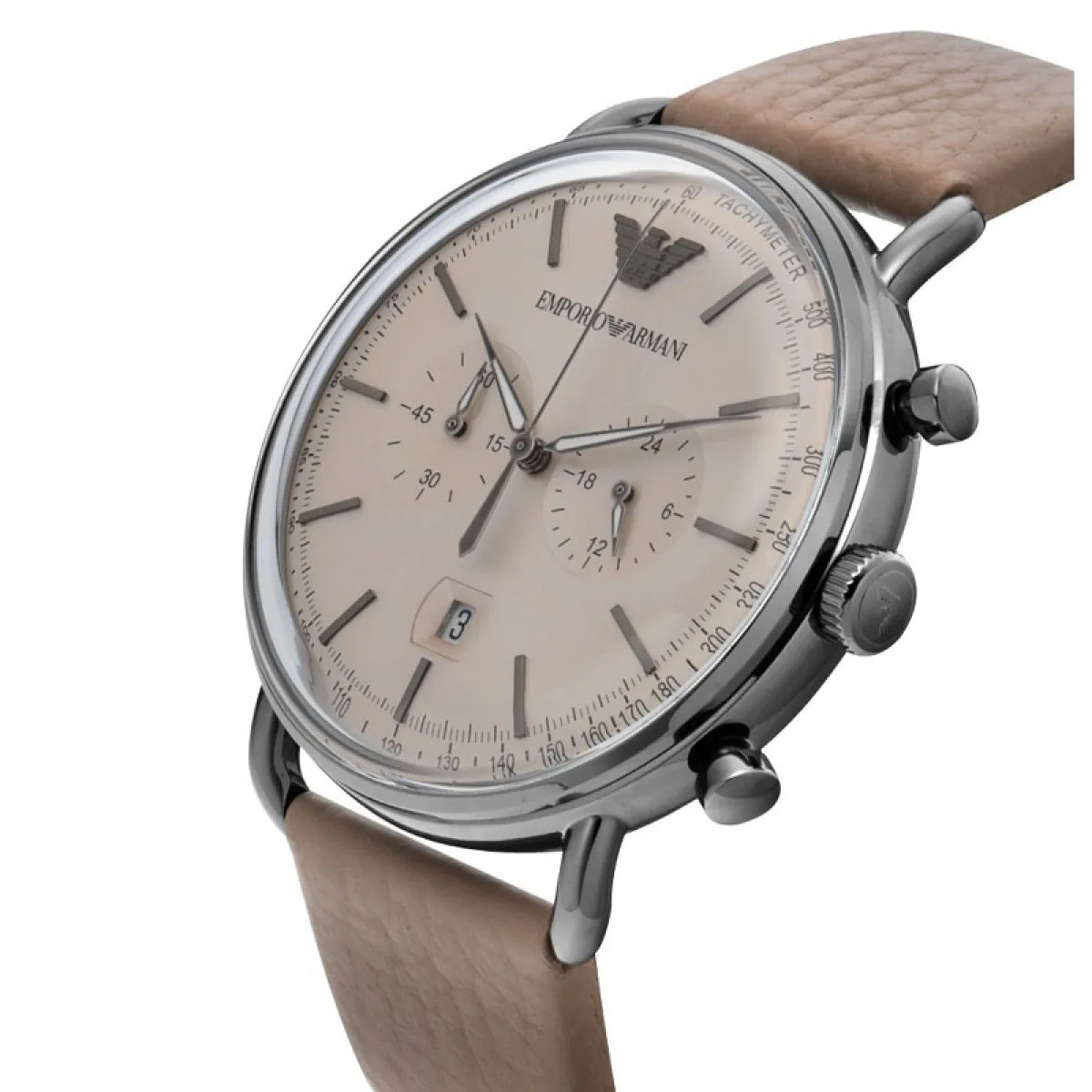 Emporio Armani AR11107 Heren Horloge 43MM 5 ATM sold by Watch2Day product image thumbnail 2