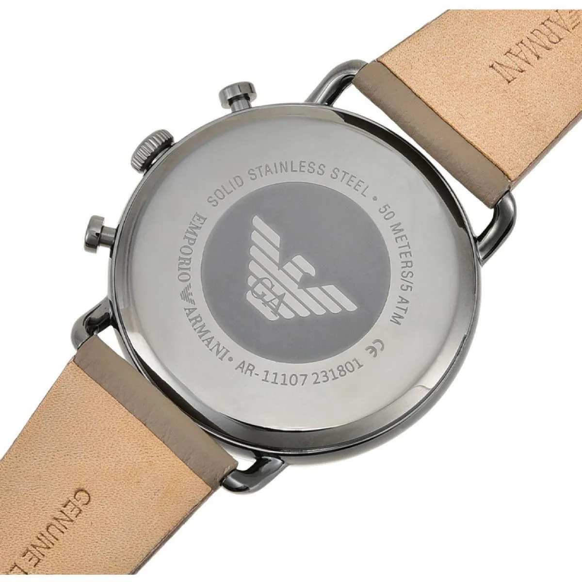 Emporio Armani AR11107 Heren Horloge 43MM 5 ATM sold by Watch2Day product image thumbnail 3