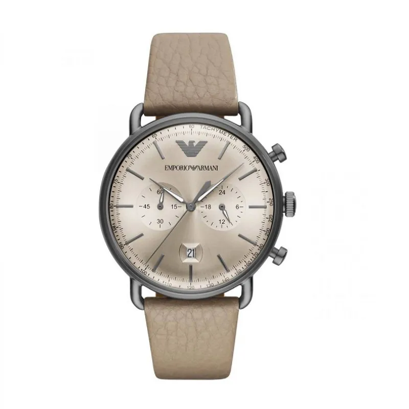 Emporio Armani AR11107 Heren Horloge 43MM 5 ATM sold by Watch2Day
