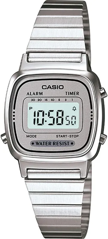 Casio LA670WA7DF Dames Horloge 25mm 3ATM made by Watch2Day