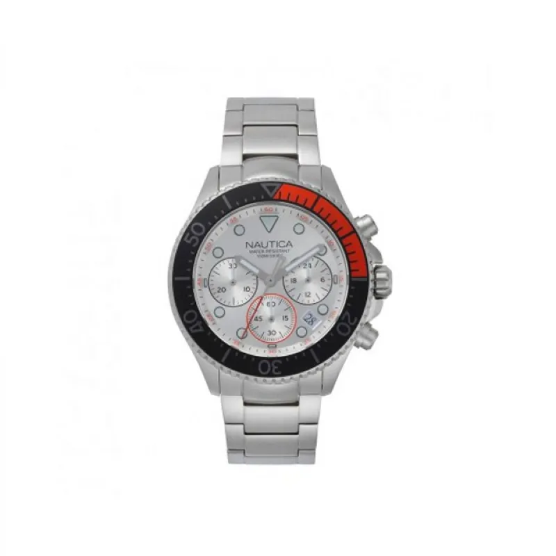 Nautica NAPWPC005 Heren Horloge 44 mm sold by Watch2Day