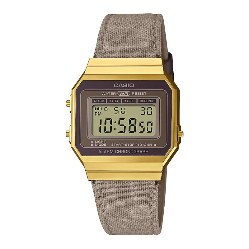 Casio A700WEGL-5AEF Heren Horloge 37,4 mm 3 ATM sold by Watch2Day