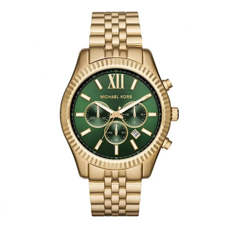 Michael kors MK8446 Heren Horloge 45mm 10ATM sold by Watch2Day