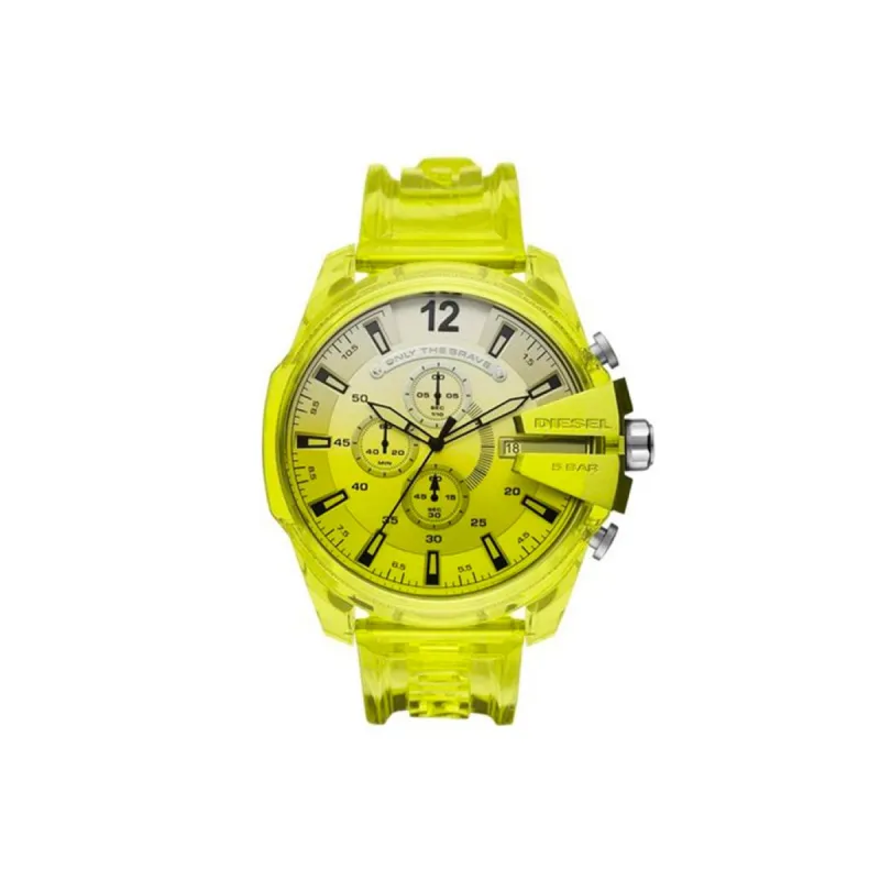 Diesel Mega Chief DZ4532 Heren Horloge 51mm 5 ATM made by Watch2Day