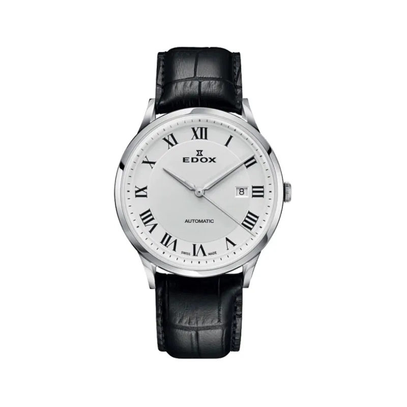 Edox Les Vauberts 80106 3C AR Heren Horloge 42mm 5 ATM made by Watch2Day