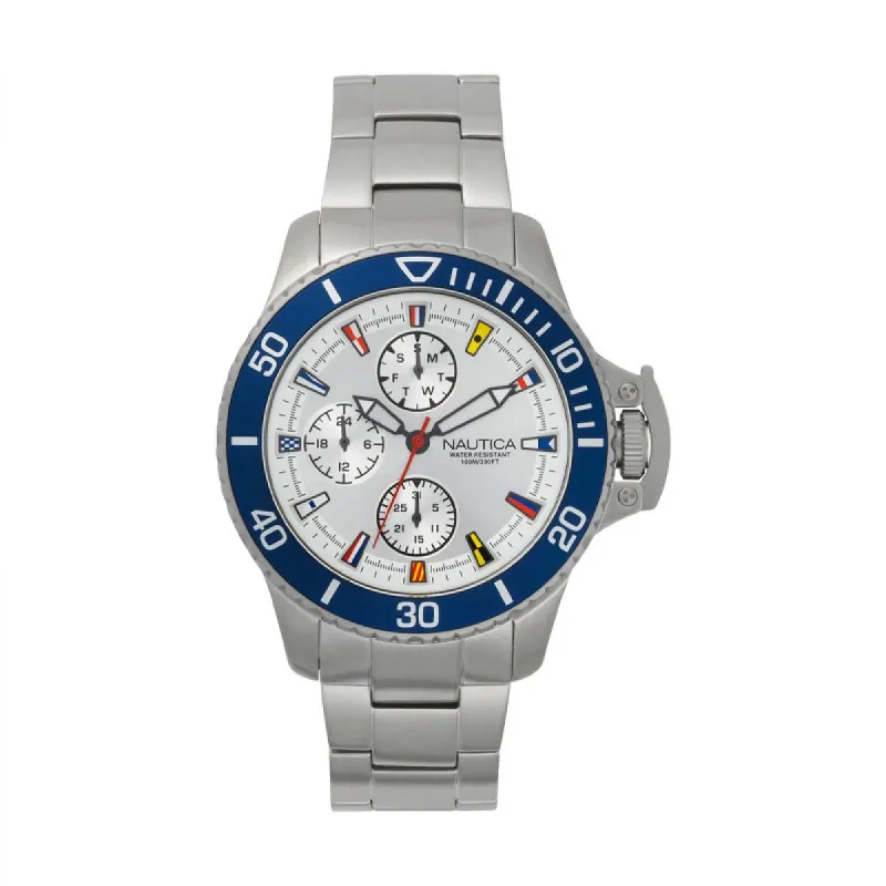 NAUTICA NAPBYS004 Horloge Heren 45mm 10ATM made by Watch2Day
