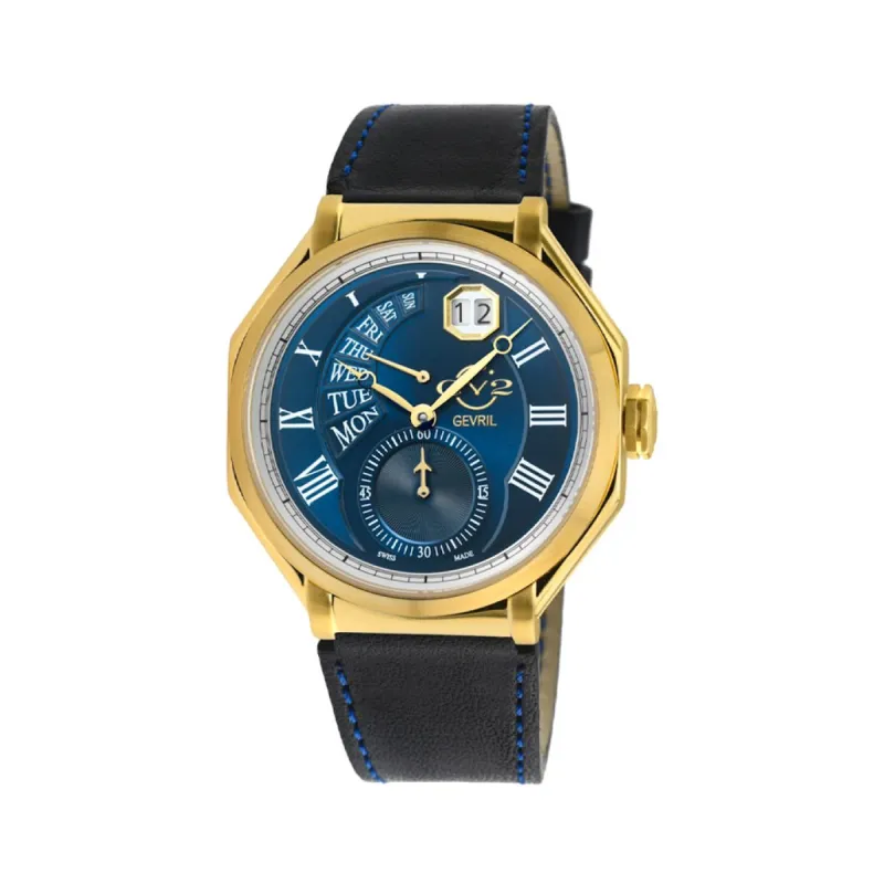 Gevril GV2 Marchese 42424 Heren Horloge 44mm 5 ATM sold by Watch2Day
