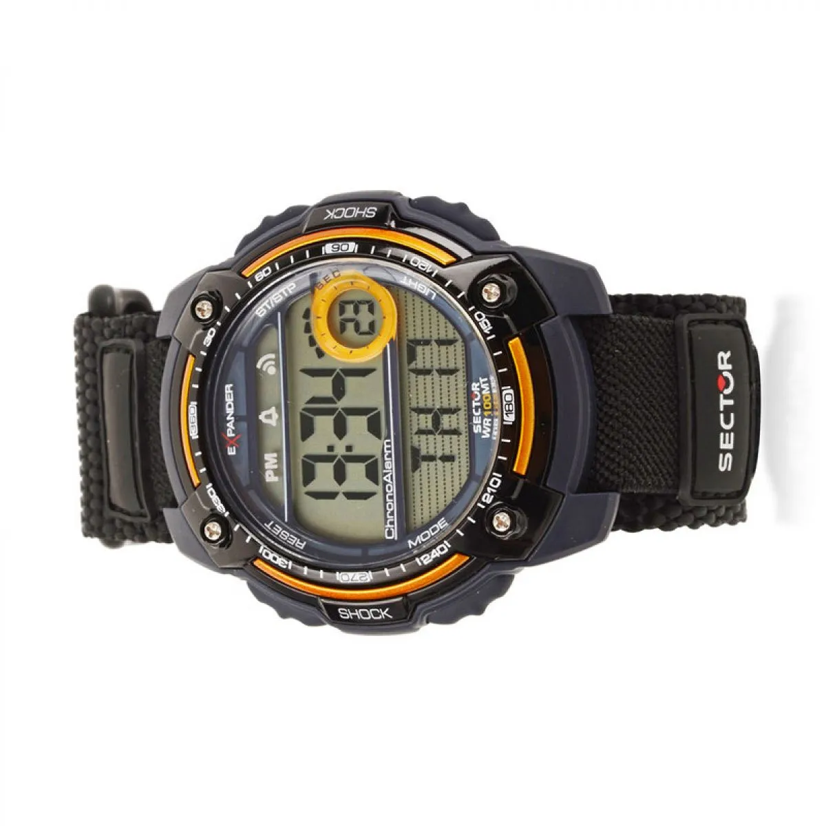 Sector STREET DIGITAL ORANGE BLACK STRAP sold by Watch2Day product image thumbnail 2
