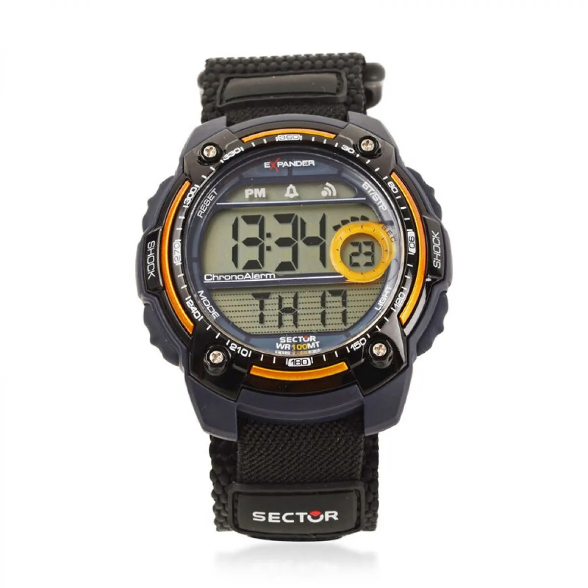 Sector STREET DIGITAL ORANGE BLACK STRAP sold by Watch2Day product image thumbnail 3