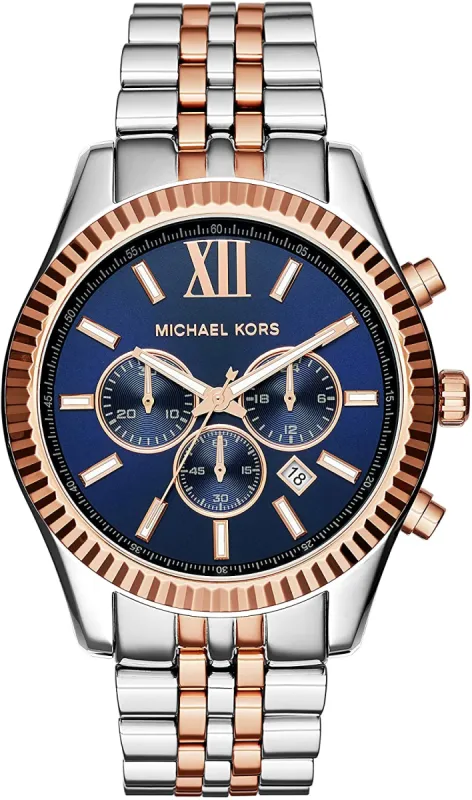 Michael kors MK8412 Heren Horloge 45mm 10ATM sold by Watch2Day