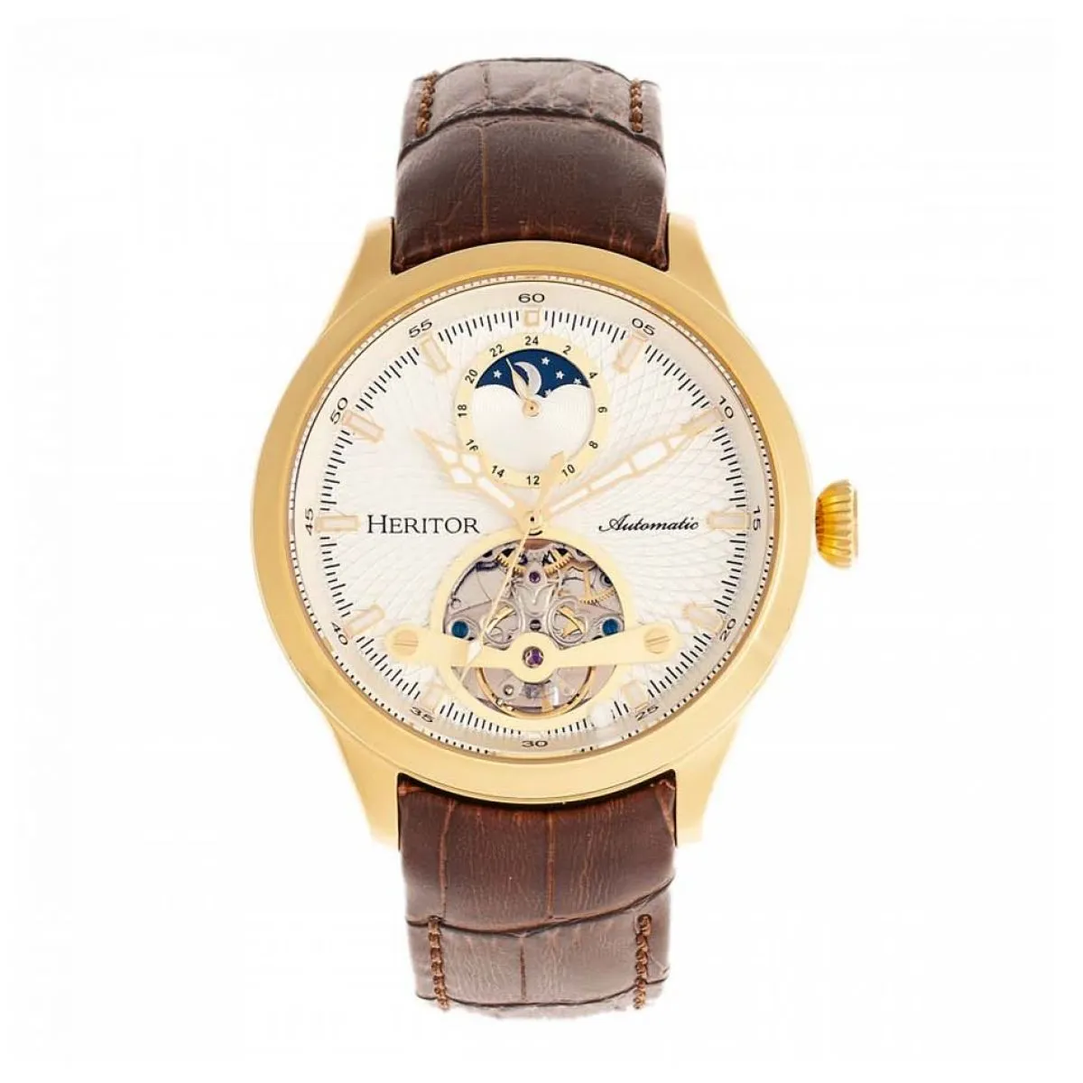 Heritor Gregory Open Heart Automatic | HERHR8103 sold by Watch2Day product image thumbnail 5