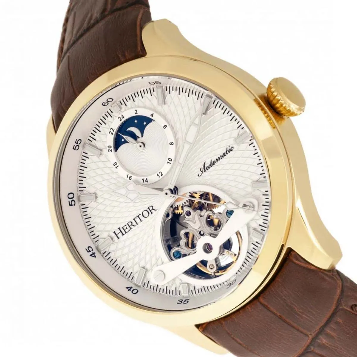 Heritor Gregory Open Heart Automatic | HERHR8103 sold by Watch2Day product image thumbnail 2