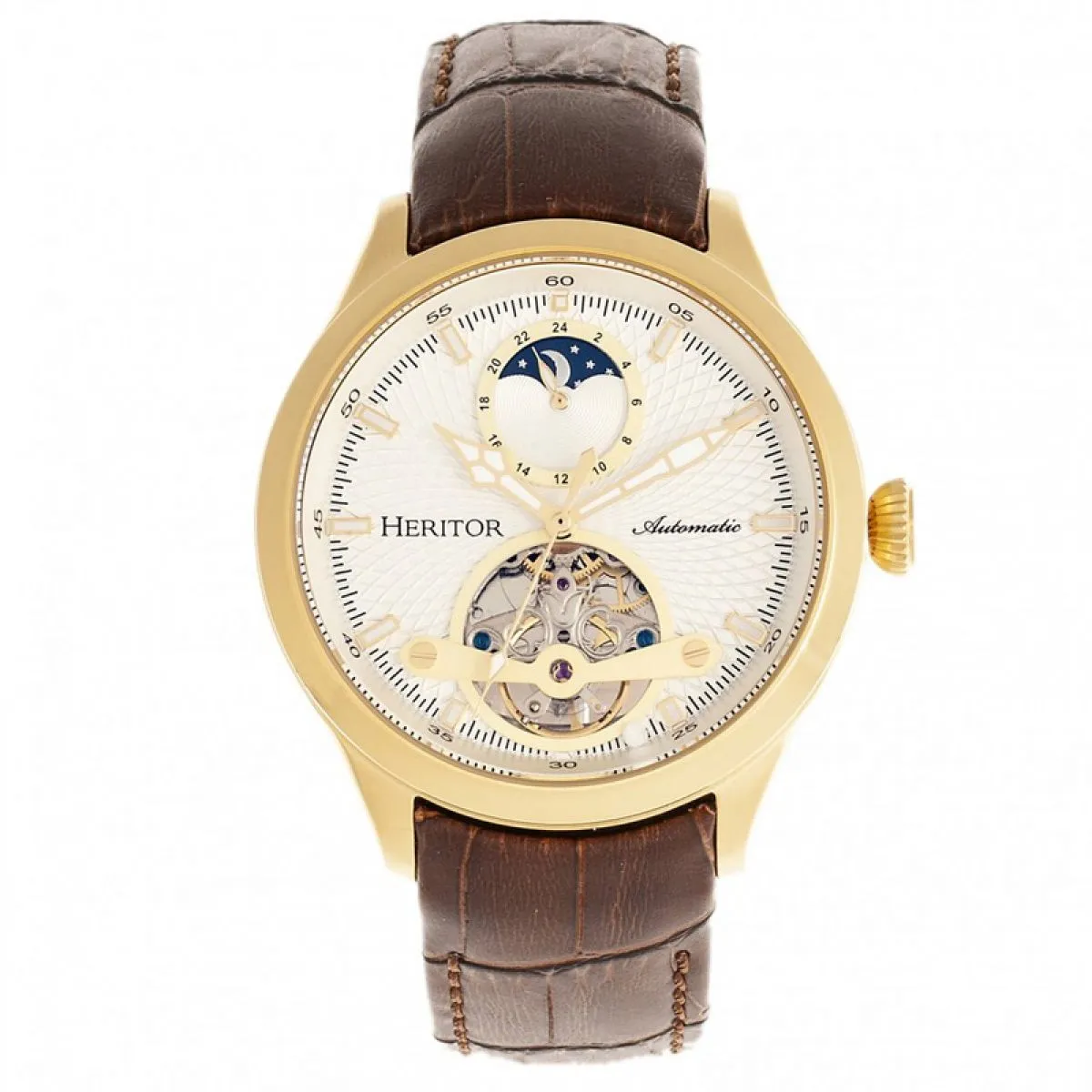 Heritor Gregory Open Heart Automatic | HERHR8103 sold by Watch2Day product image thumbnail 4