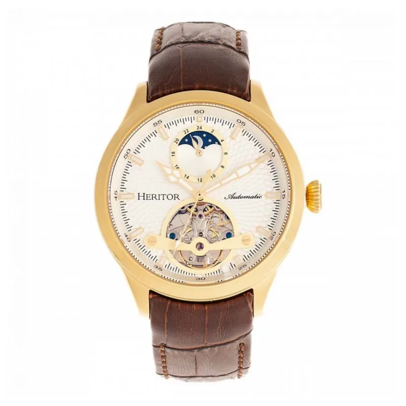 Heritor Gregory Open Heart Automatic | HERHR8103 sold by Watch2Day