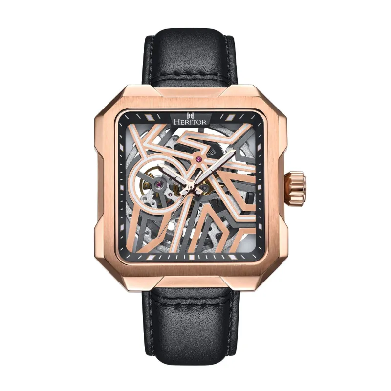 Heritor Automatic Campbell HERHS3303 Heren Horloge 43mm 10 ATM sold by Watch2Day