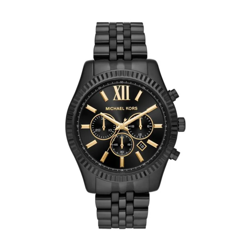 Michael Kors Lexington MK8603 Heren Horloge 45mm 10 ATM sold by Watch2Day