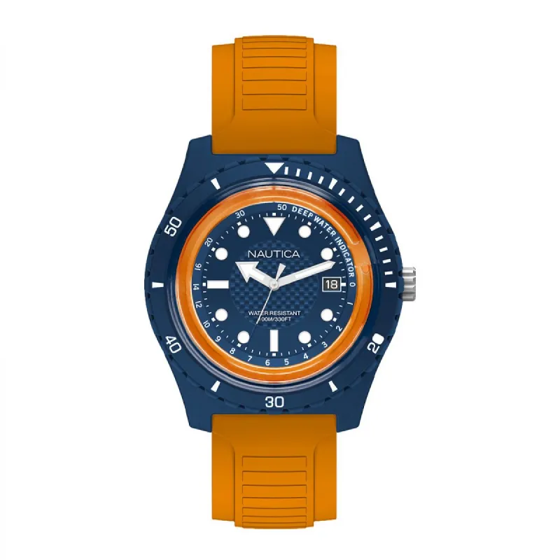 NAUTICA NAPIBZ004 Heren Horloge 46MM 10ATM sold by Watch2Day