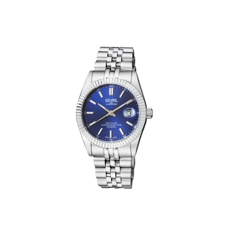 Gevril West Village 48900 Swiss Automatic 40mm 10 ATM made by Watch2Day