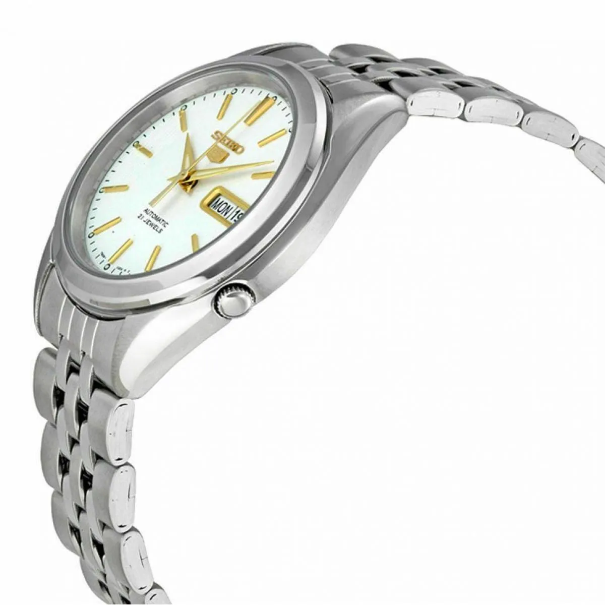 Seiko 5 SNKL17K1 Heren Horloge 38mm 5 ATM sold by Watch2Day product image thumbnail 4
