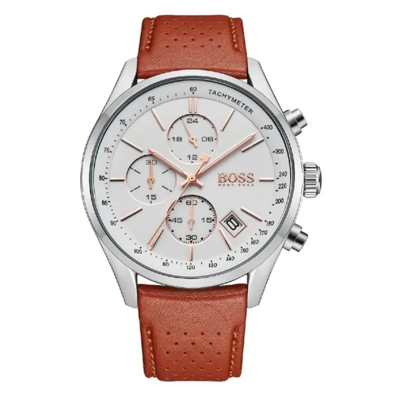 Hugo Boss 1513475 Heren Horloge 44mm 3ATM made by Watch2Day