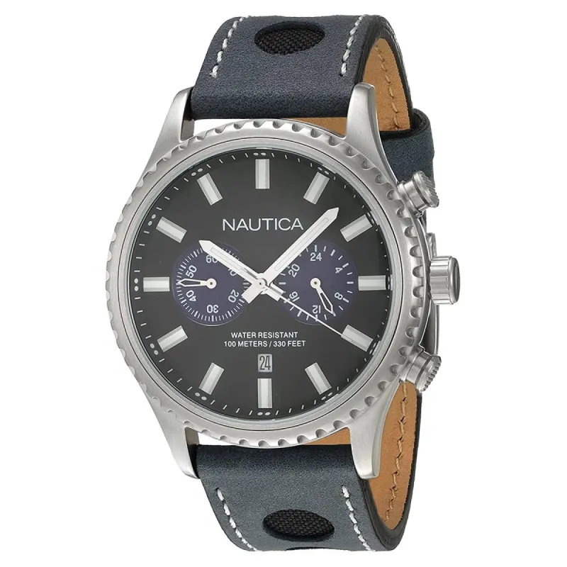 Nautica NAI18512G Heren Horloge 44mm 10 ATM sold by Watch2Day