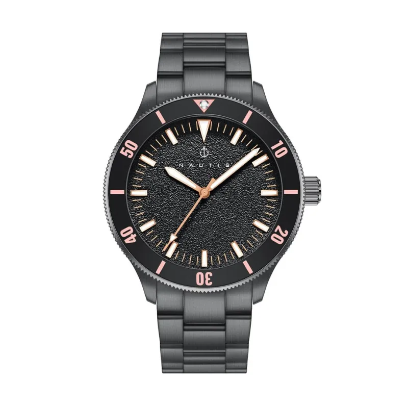Nautis Deacon NAUN101-5 Heren Horloge 43mm 20 ATM sold by Watch2Day