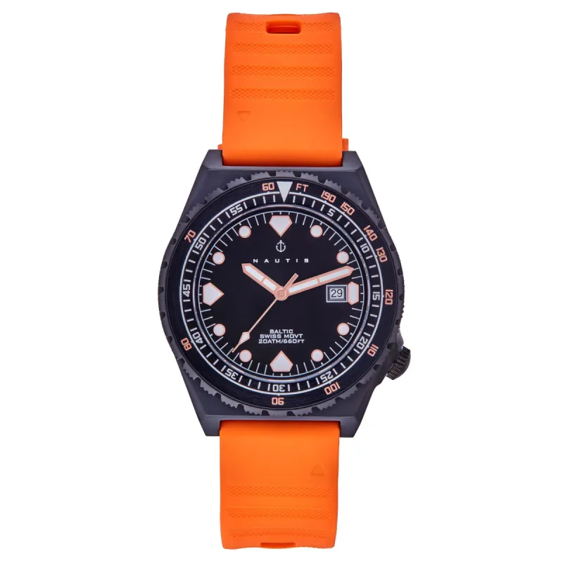 Nautis Baltic NAUN104-6 Heren Horloge 45mm 20 ATM sold by Watch2Day