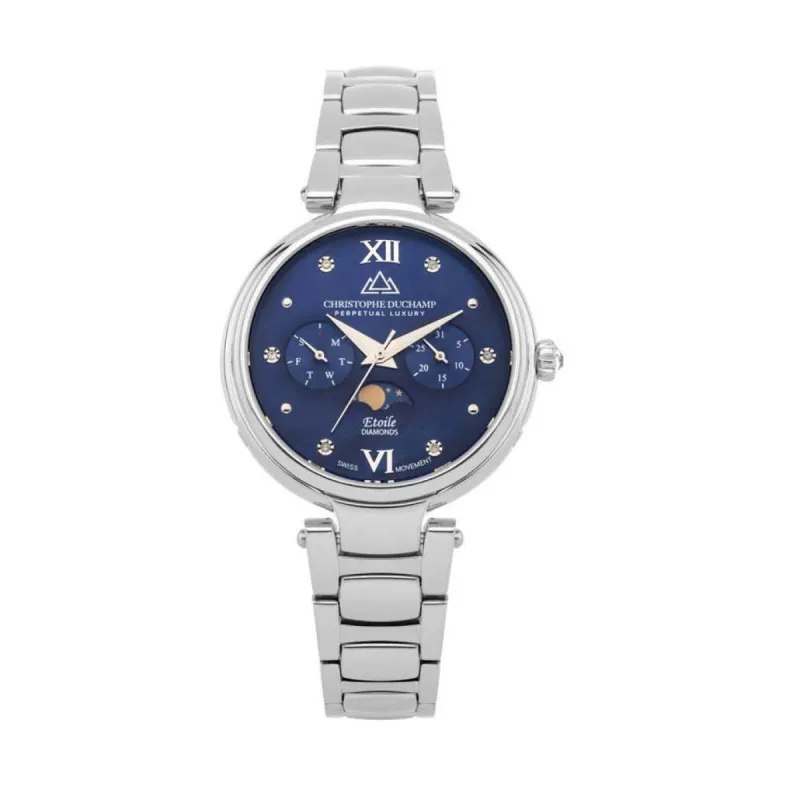 Christophe Duchamp Diamond Etoile dames Horloge 36mm CD7601-2 sold by Watch2Day