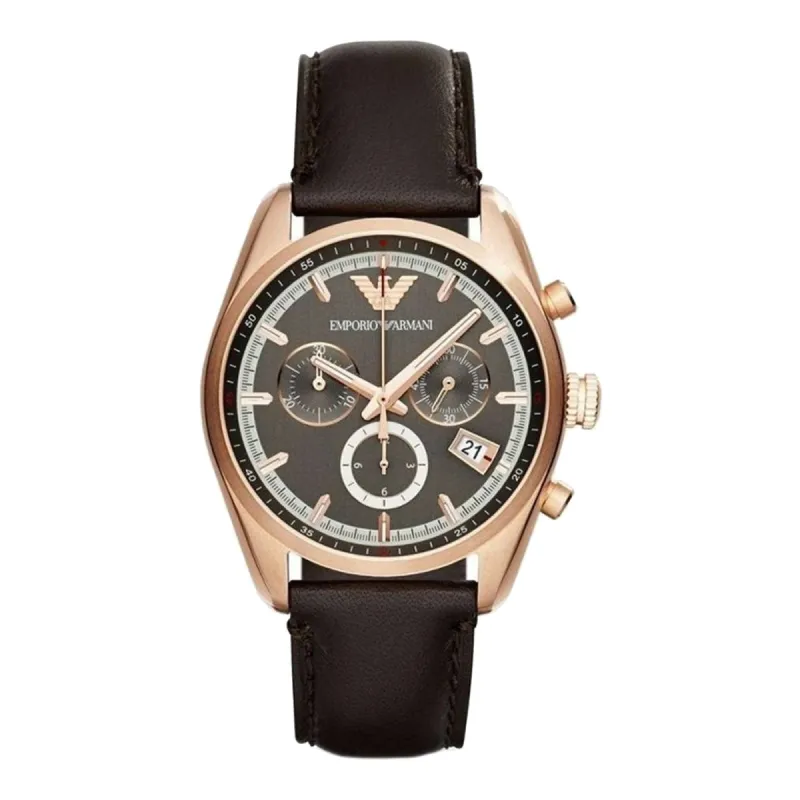 Armani AR6043 Heren Horloge 43mm 5ATM sold by Watch2Day