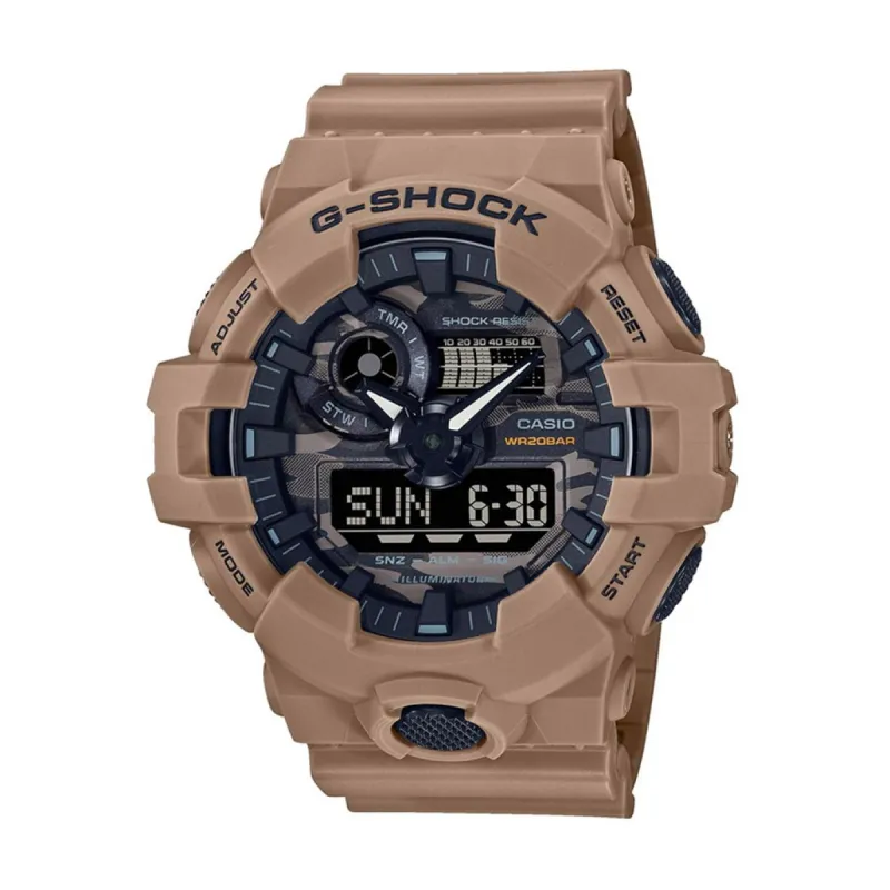 Casio G-Shock GA-700CA-5AER Heren Horloge 53mm 20 ATM sold by Watch2Day