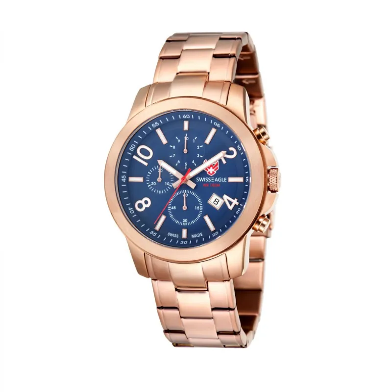 Swiss Eagle WEISSHORN Chronograph SE-9054-66 44mm sold by Watch2Day