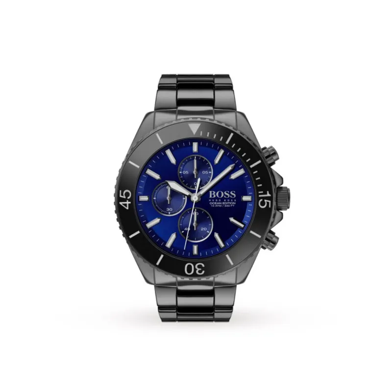 Hugo Boss Ocean Edition HB1513743 Heren Horloge 48mm 10 ATM made by Watch2Day